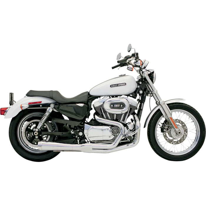 BASSANI XHAUST 1800-1270 14212J Road Rage 2:1 XL Exhaust - Chrome - '86-'03 XL