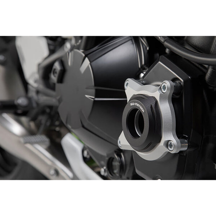 SW-MOTECH 0506-1424 MSS.08.868.10000 Engine Case Protector black/silver - kawasaki - z900