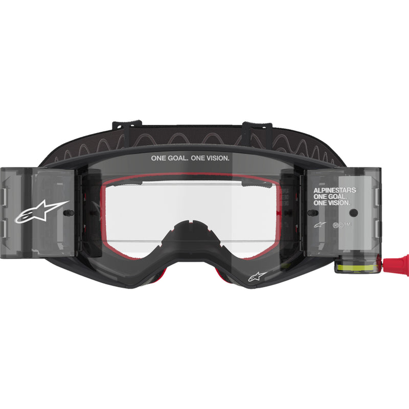 ALPINESTARS GOGGLES 2601-3762 5100425-1518 Supertech Corp Roll-Off Goggle Supertech Roll-Off Goggle - Corp - Black/Gray - Clear