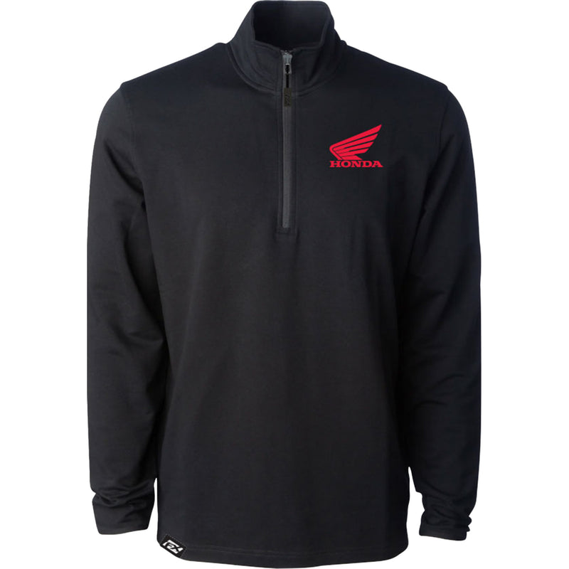 FACTORY EFFEX Performance Quarter-Zip Sweatshirt Honda - Black