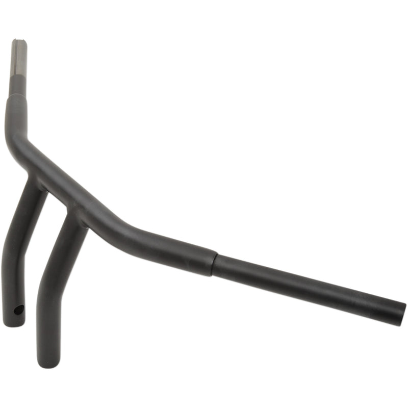DRAG SPECIALTIES 0601-4276 1-1/4" Buffalo T-Bar 8" - tbw - flat black