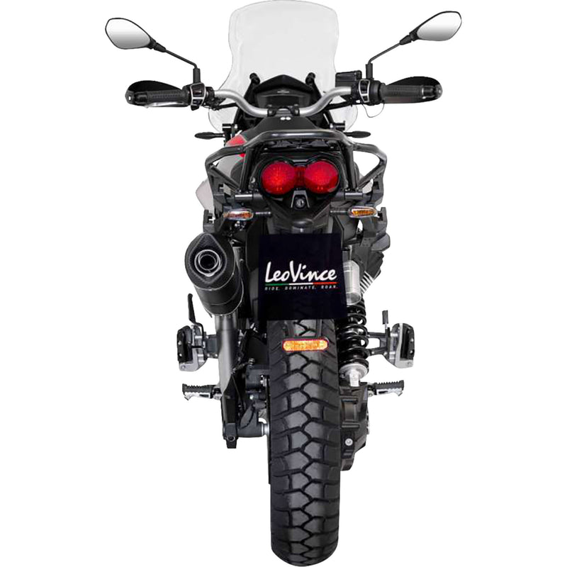 Leovince LV One Evo Muffler - 14454EBU Moto Guzzi Motorcycles 2019-2025