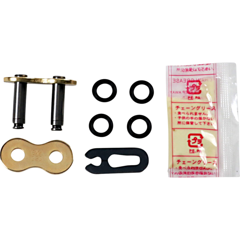 DID 1225-0596 FJ525VX3G 525 VX3 Connecting Link 525 VX3 - Connecting Link - Clip - Gold