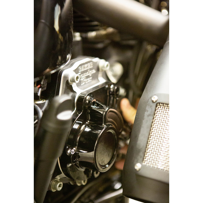 Baker Drivetrain Side Cover - BD-10605-A For Harley Motorcycles 2007-2025