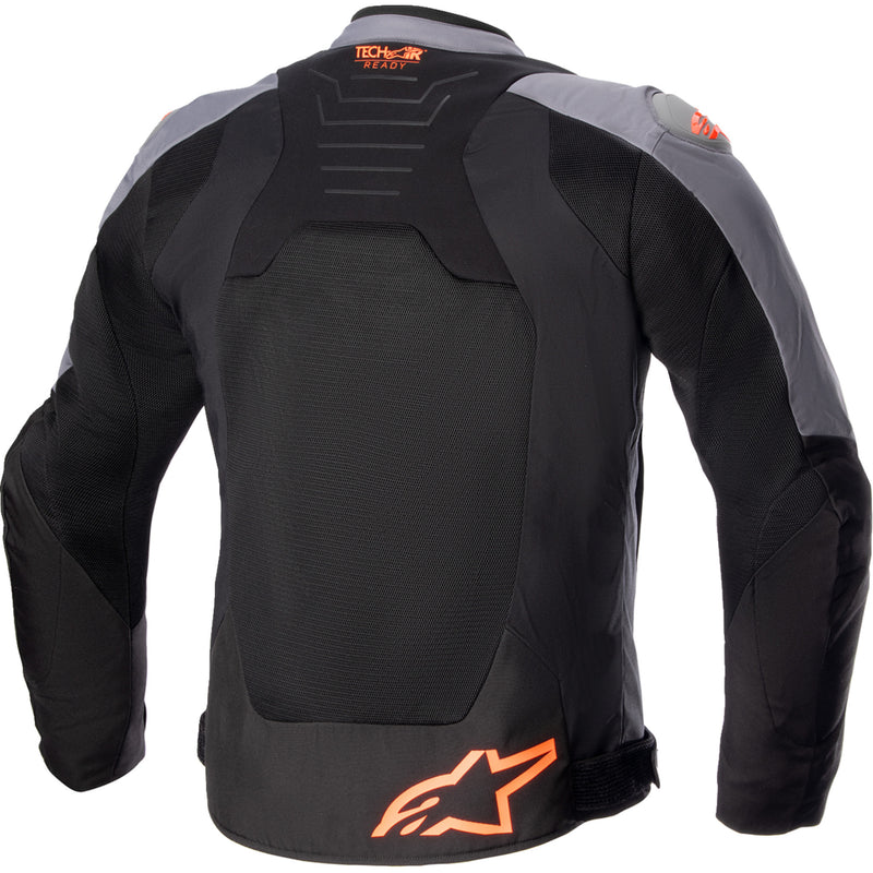 ALPINESTARS SMX Air Jacket Dark - Gray/Black/Orange Fluo