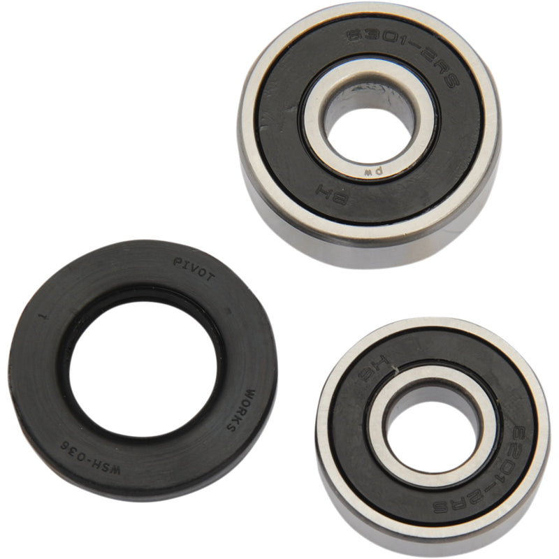 PIVOT WORKS 0215-0010 PWRWK-H28-001 Wheel Bearing and Seal Kit Wheel Bearing Kit - Rear