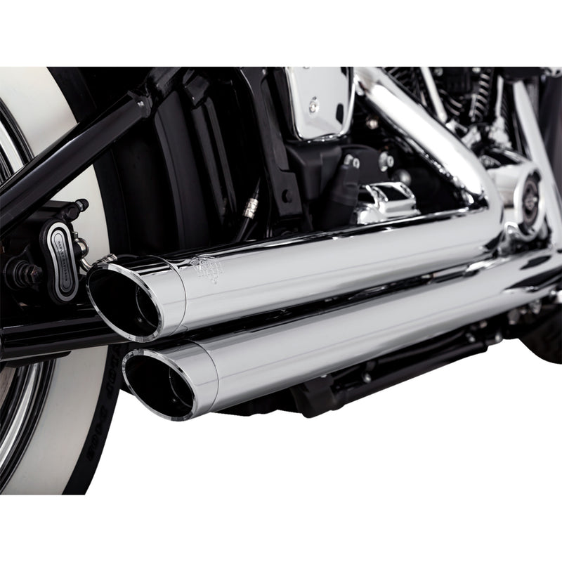Vance & Hines Big Shot 2-Into-2 Exhaust System - 17341 For Harley Softail 2018-2024