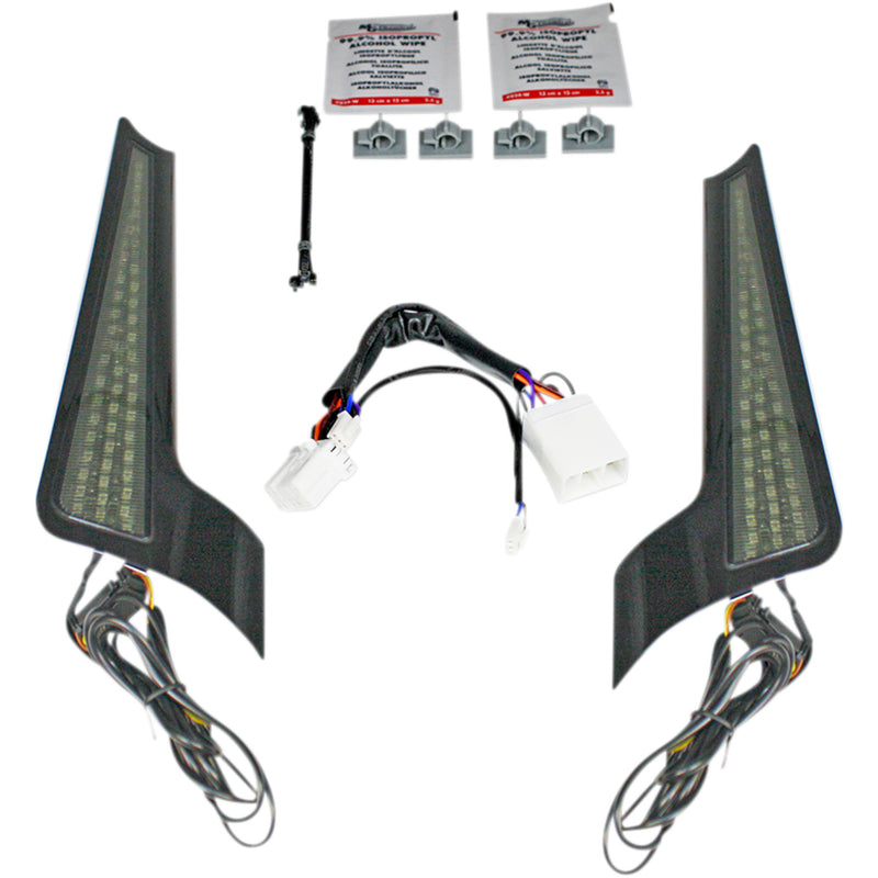 Custom Dynamics Fascia Panel - CD-FASCIA-HD-SB For Harley Street Glide 2006-2009