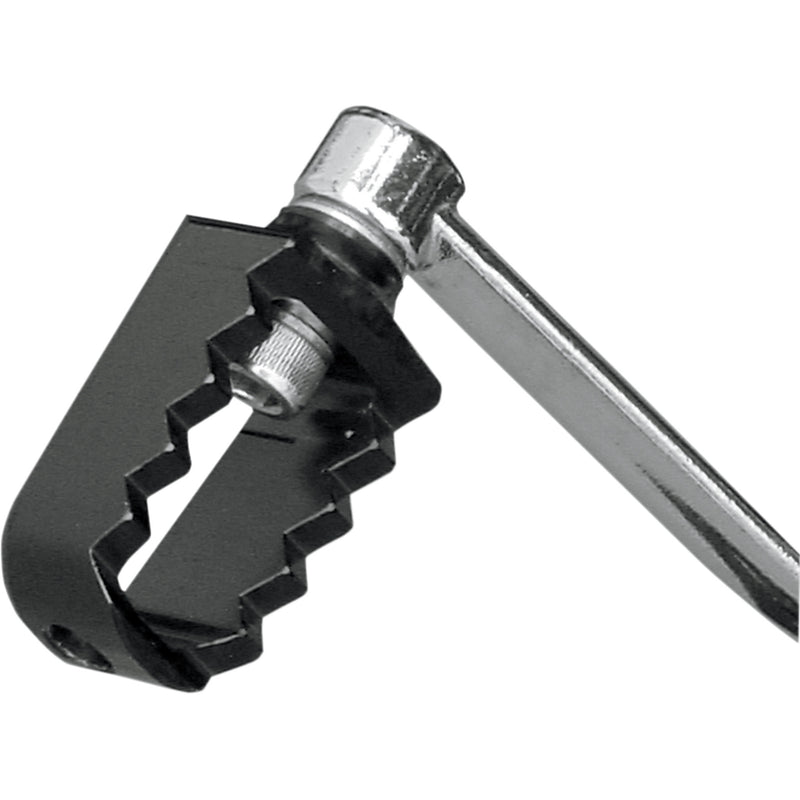 JOKER MACHINE 1603-0118 09-851B Adjustable Serrated Shifter Peg Serrated Shift Peg - Triumph - Black