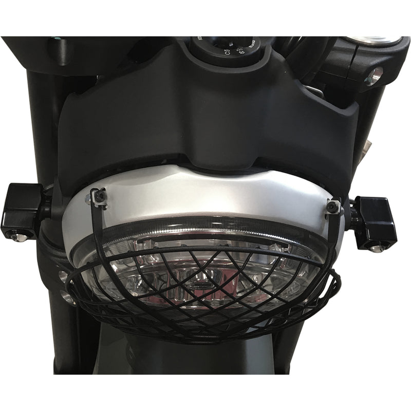 JOKER MACHINE 2020-1422 05-206-AB Single Rat Eye LED Turn Signals - Side-mount LED Turn Signals - Black/Amber