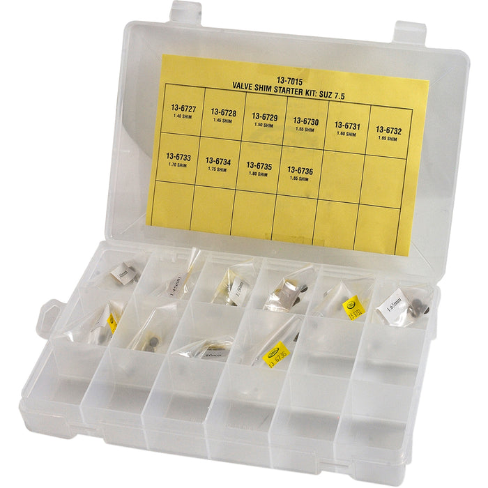 K&L SUPPLY 13-7015 13-7015 Valve Shim Starter Kit Shim Starter Kit - Suzuki - 7.5mm
