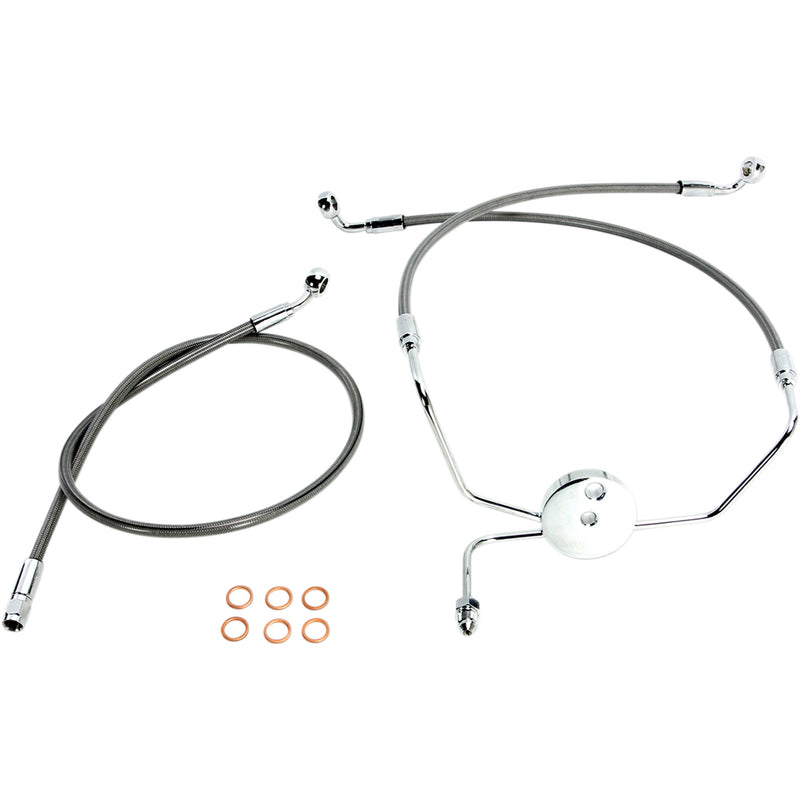 Magnum Shielding XR Brake Line - SSC1304-31 For Harley Touring 1999-2007