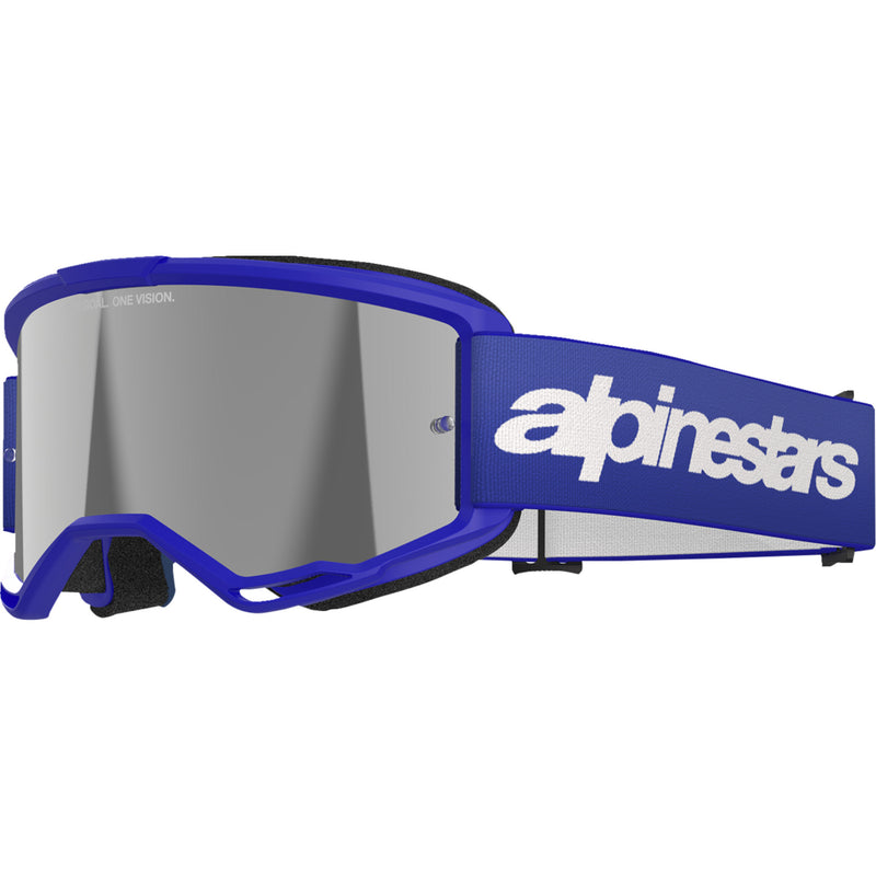ALPINESTARS GOGGLES Vision 3 Wordmark Goggle - Silver Mirror