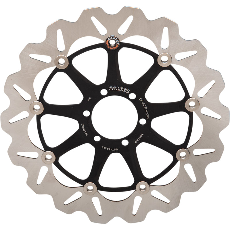 Galfer Wave® Brake Rotor - DF660CW For Ducati Motorcycles 1991-2015 | Aprilia Motorcycles 2008-2023