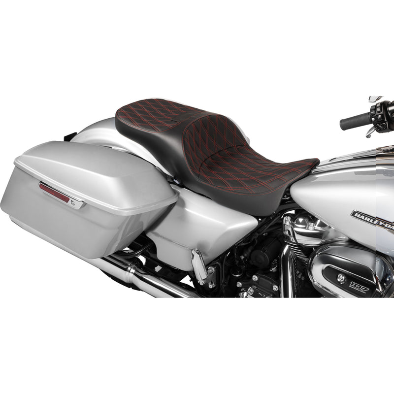 Drag Specialties Seats Freedom Seat - 0801-1982 For Harley Touring 2009-2025
