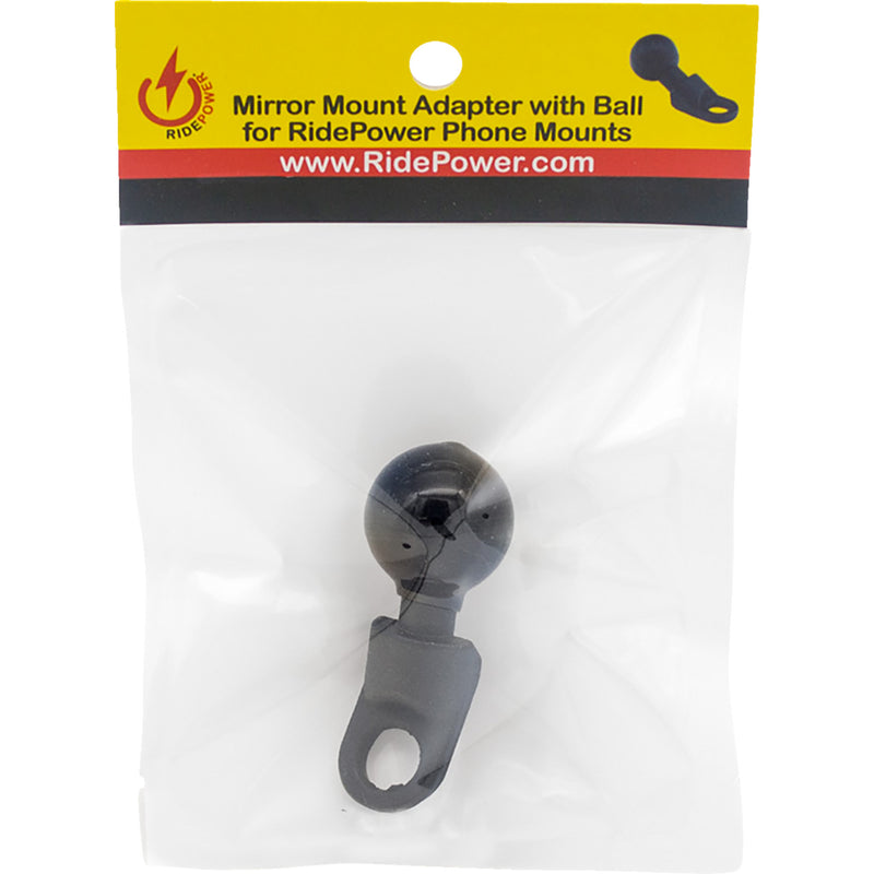 RIDEPOWER 0636-0513 RPMIRRORADPT Ball Mount Adapter Mount mirror mount