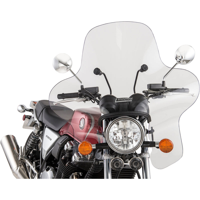 Slipstreamer Enterprise II Windshield - S-00-C For Kawasaki Motorcycles 1973-2009 | Suzuki Motorcycles 1991-2019 | Honda Motorcycles 1991-2016