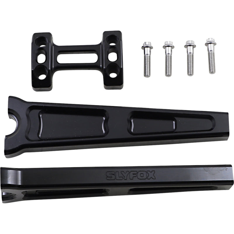 SLYFOX 0602-1161 TM-SLY8 Handlebar Riser Kit - Straight - 10" - Black