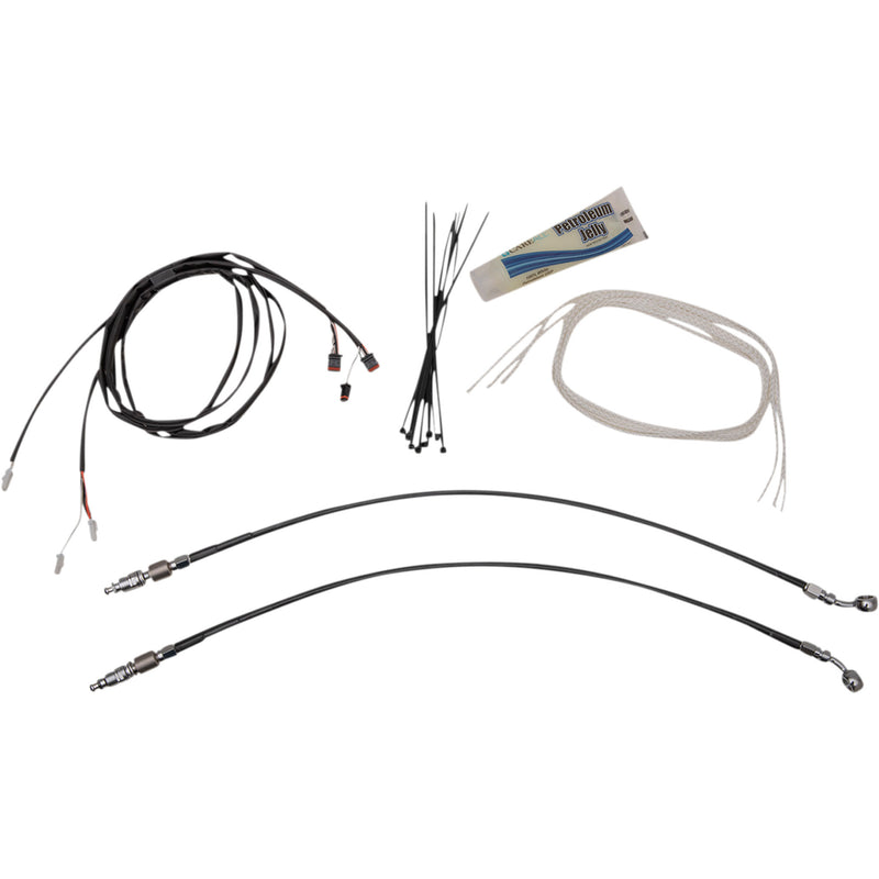 Fat Baggers Inc. Cable Kit - 109214-B For Harley Touring 2014-2020