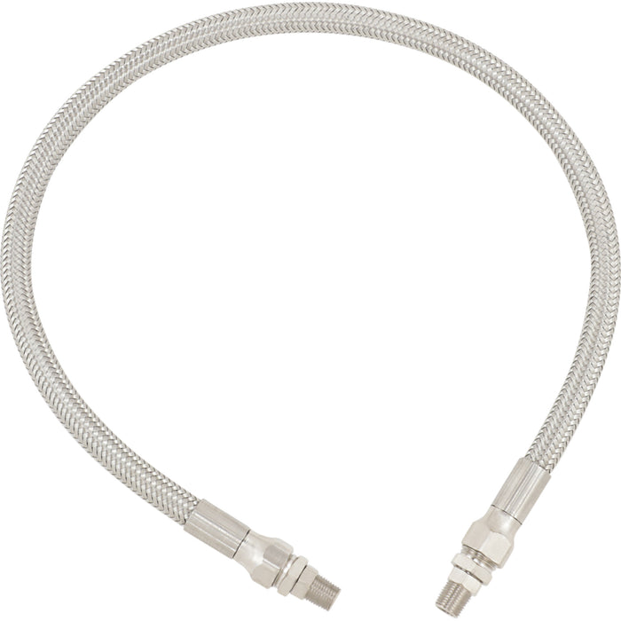 DRAG SPECIALTIES Universal Stainless Steel Braided Oil Line