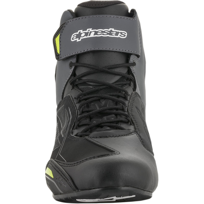 ALPINESTARS Faster-3 Drystar® Riding Shoes Black/Gray/Yellow - US