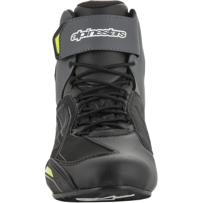ALPINESTARS Faster-3 Drystar® Riding Shoes Black/Gray/Yellow - US