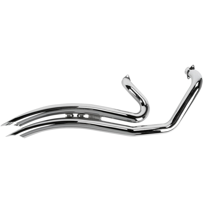 Cobra Speedster Swept 2-Into-2 Exhaust System - 2225 Yamaha XV19CX Raider / XV19C Raider 2008-2016