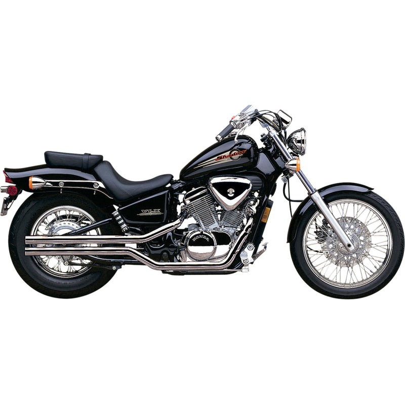Cobra Fatty Hot Rod 2-Into-2 Exhaust System - 1461 Honda VT600C Shadow 1988-2007
