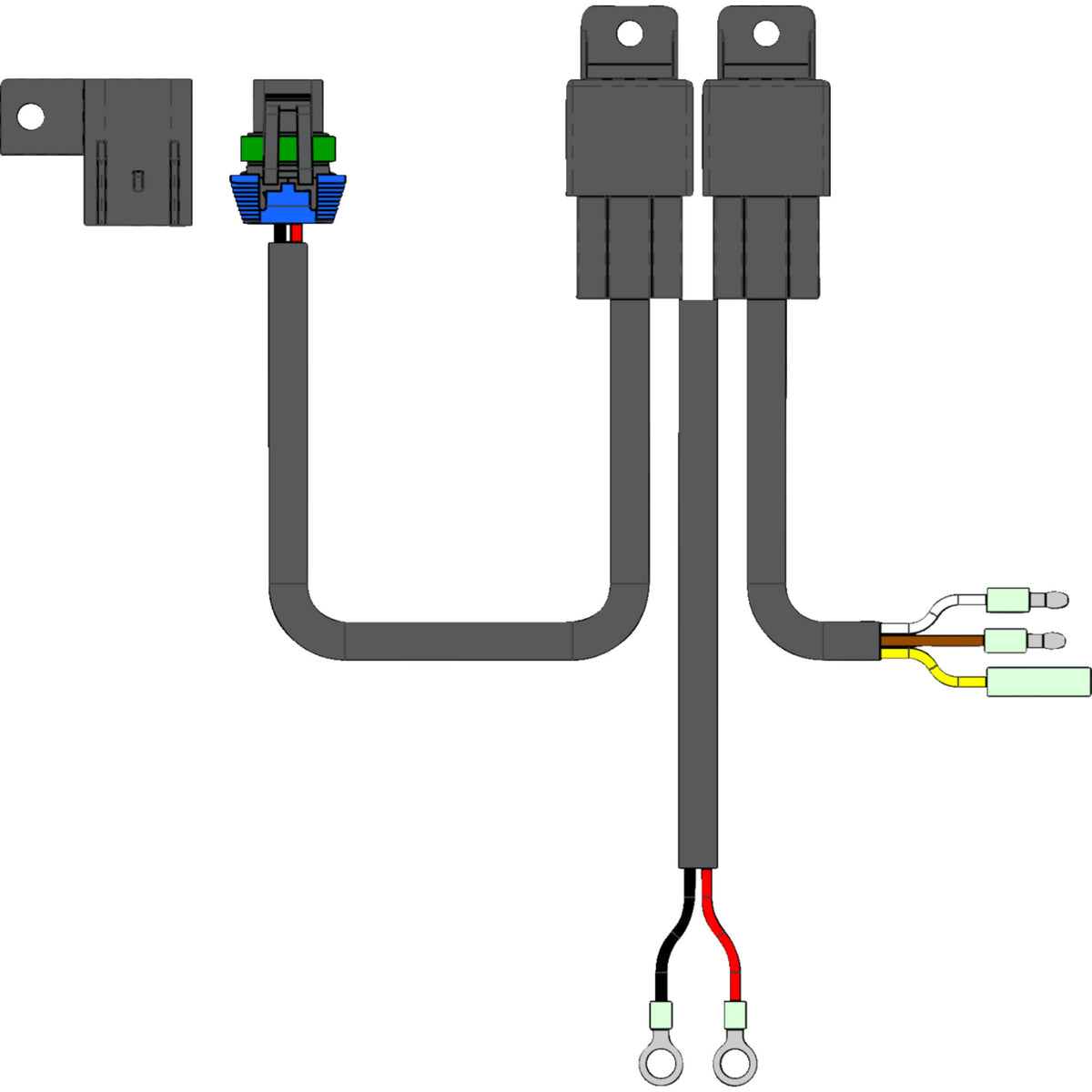 KFI PRODUCTS 4501-1303 ACT-HAR Actuator Relay Harness replacement ...