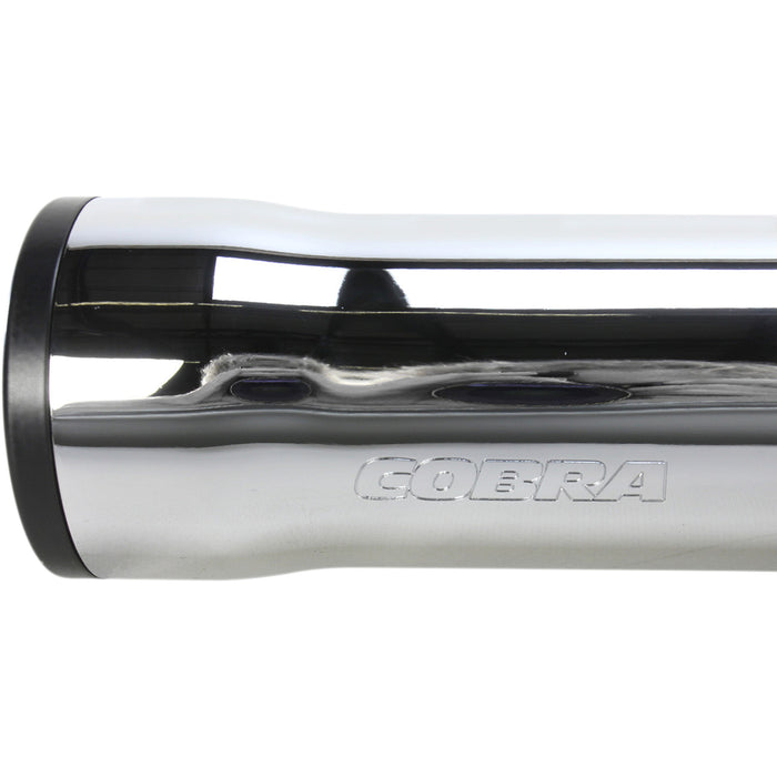COBRA 1801-0713 6052 RPT 3" Slip-On Mufflers - Chrome