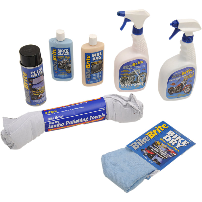 BIKE BRITE DS-700027 MC10000 Moto Kit® Complete Cleaning Kit