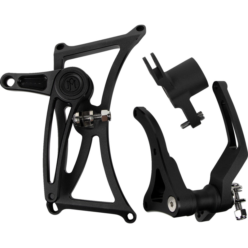 Performance Machine (pm) Mid Control - 0035-1180M-SMB For Harley Touring 2014-2016