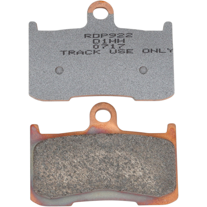 Dp Brakes Brake Pad - RDP922 For Victory Motorcycles 2008-2017 | Triumph Speed / Tiger / Street 2005-2017 | Suzuki 1300BK King 2008-2009