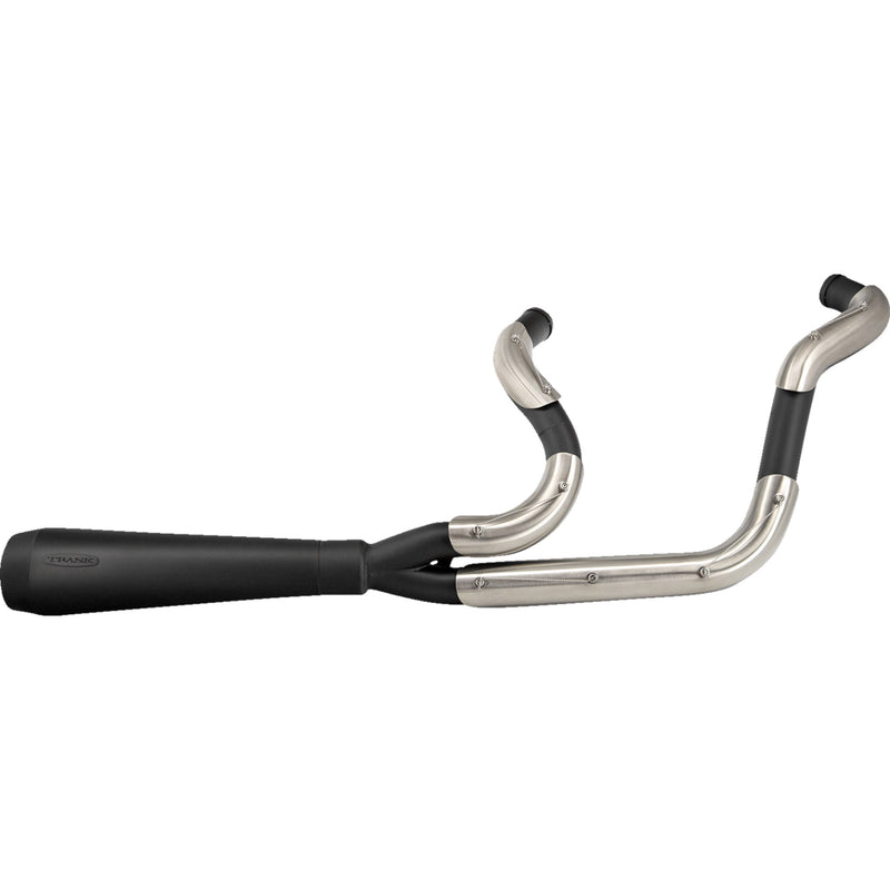 Trask Assault 2-Into-1 Exhaust System - TM-5300BK For Harley Sportster 2004-2022