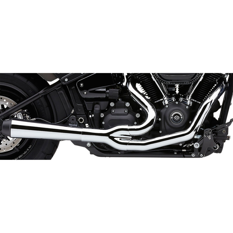 Cobra El Diablo 2-Into-1 Exhaust System - 6475 For Harley Softail 2018-2022