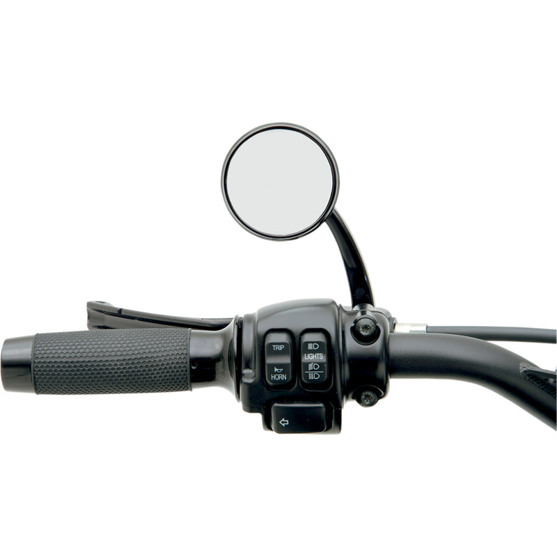 TODD'S CYCLE 0640-0434 SML-2 Shooter Mirror black - left