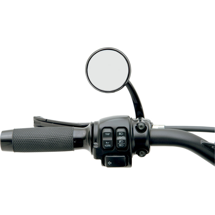 TODD'S CYCLE 0640-0434 SML-2 Shooter Mirror black - left