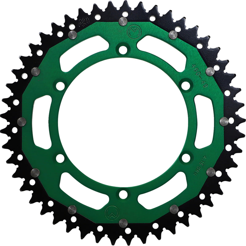 Moose Offroad Sprocket - 1210-460-49-15X For Kawasaki Dirt Bikes 1982-2025 | Suzuki RMZ 250 2004-2006