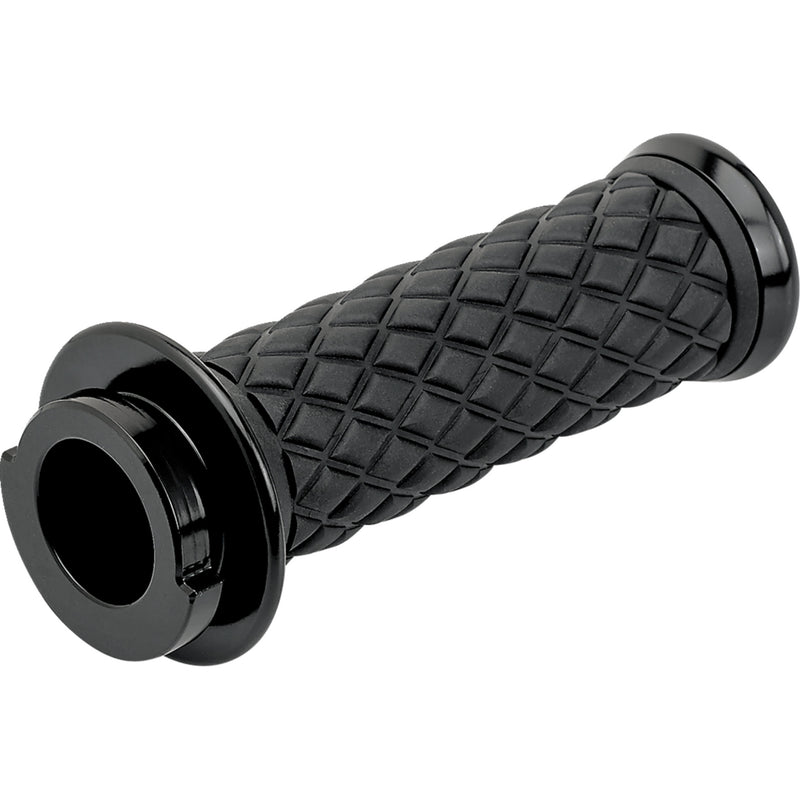 Biltwell Alumicore Grips Grips Alumicore TBW Black - 6608-201-01 For Harley Motorcycles 2022-2023