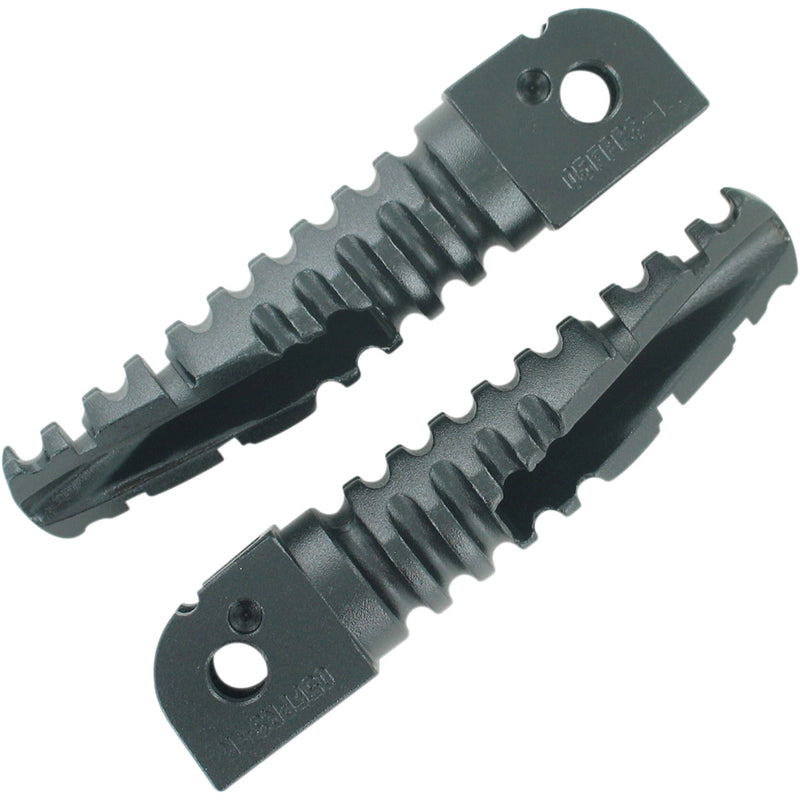 PSR 1620-0985 05-01204-22 SBK Pegs for OEM Footrests Footpegs - Black