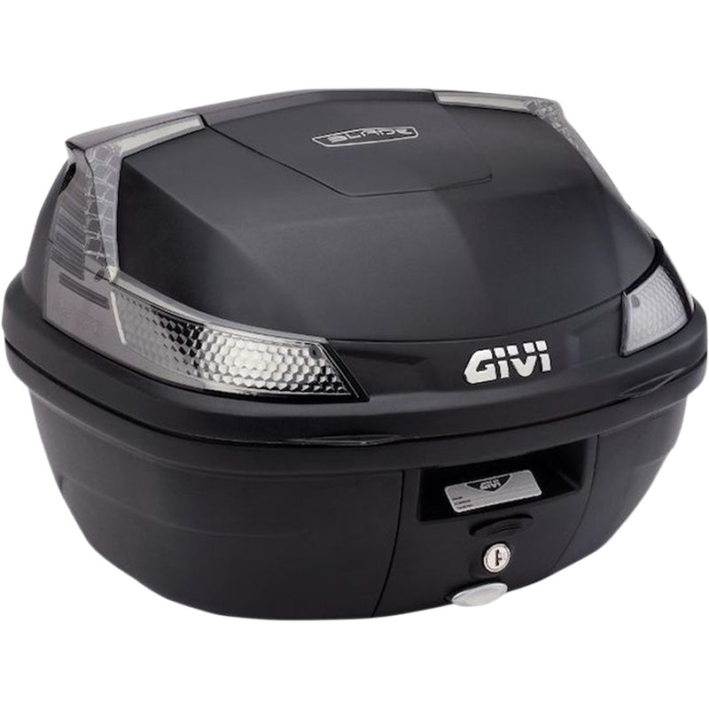GIVI 3516-0233 B37NTA Monolock Blade 37 Liter Top Case Blade Top Case - Smoke Lens - 37 Liter