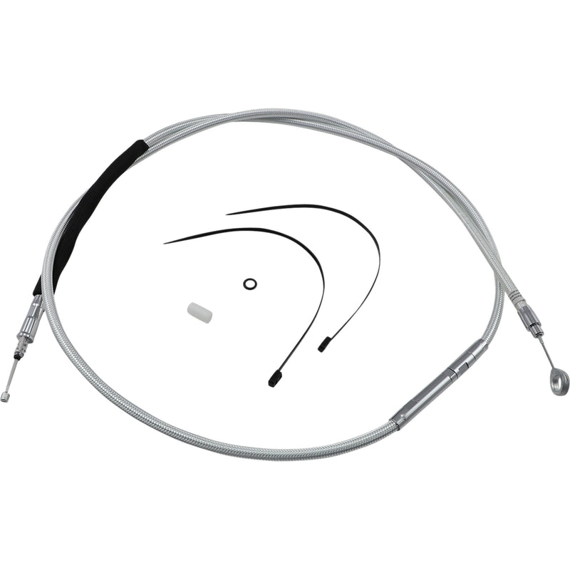 Magnum Shielding High-Efficiency Braided Sterling Chromite II® Clutch Cable /16" - 3223HE For Harley Touring 2008-2016