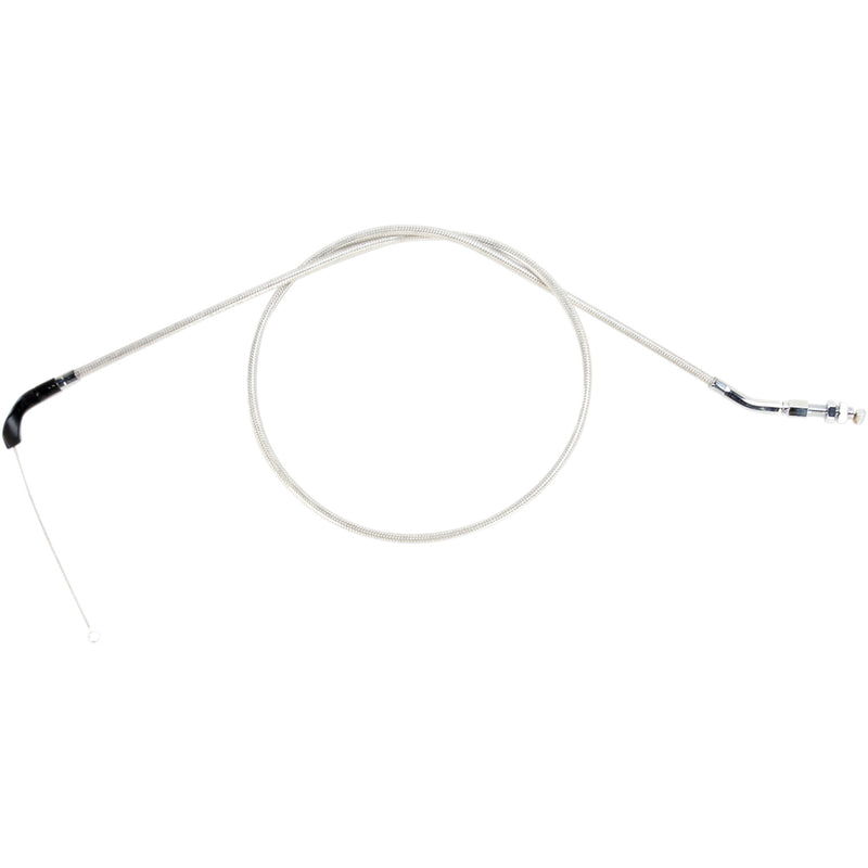MOTION PRO 0650-1528 64-0267 Armor Coat Stainless Steel Throttle/Idle Cable for Cruisers push - suzuki