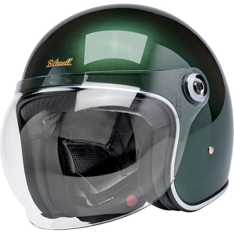 BILTWELL Tahoe™ Solid Helmet - Metallic Sierra Green