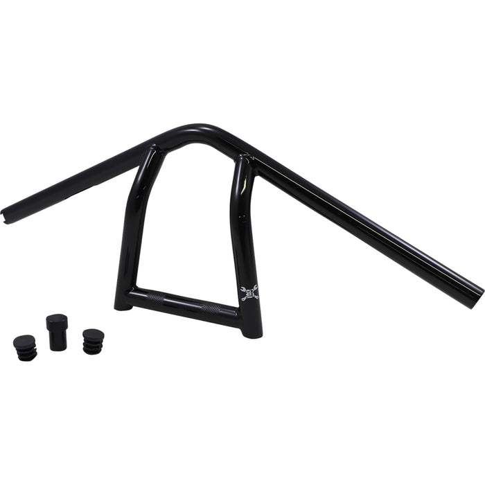 BURLY BRAND 0601-5689 B12-6040B Jim Handlebar - 9" - Black