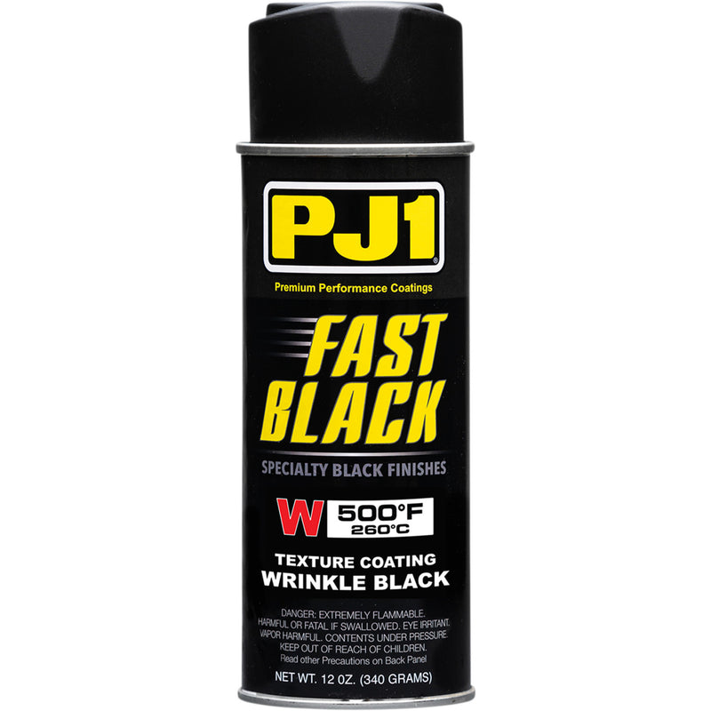 PJ1/VHT 3712-0029 16-WKL Fast Black High Temperature Wrinkle-Finish Spray Paint High-Temperature Paint - Wrinkle Black - 12 oz. net wt. - Aerosol