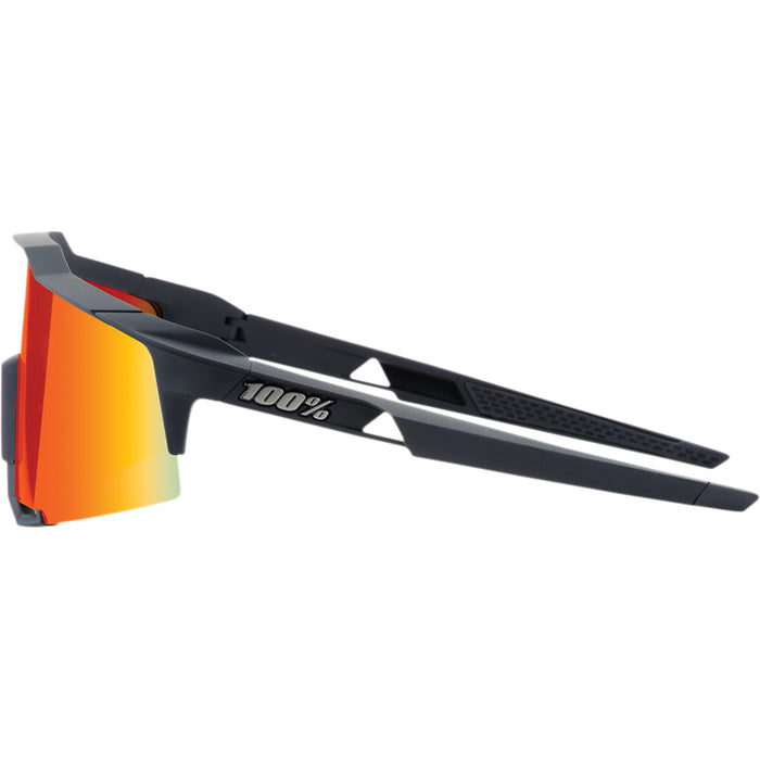 100% 2610-1296 60007-00008 Speedcraft Performance Sunglasses Speedcraft Sunglasses - Black - Red Mirror