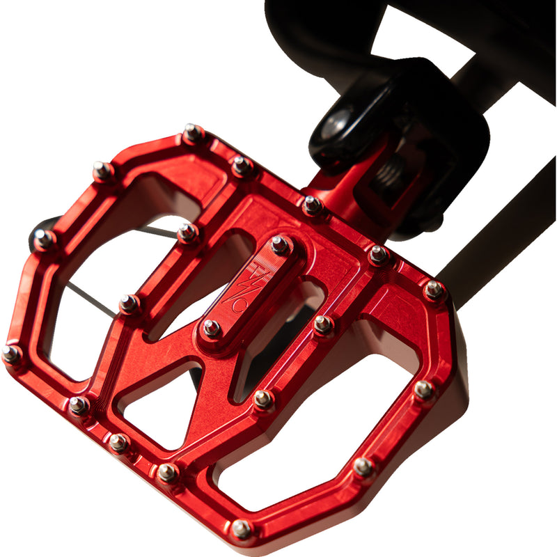 Thrashin Supply Co. Aggressor Floorboards - TSC-2031-2-D For Harley Motorcycles 1972-2025