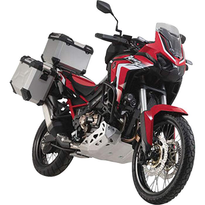 SW-MOTECH 3580-0108 ADV.01.950.75002/S Adventure Luggage System silver - honda africa twin '19-'21