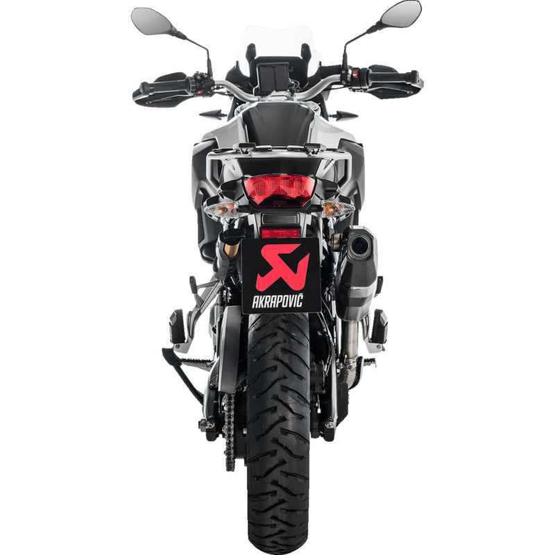 AKRAPOVIC 1811-4887 S-B9SO3-HFBFCTBL/1 Slip-On Line Muffler titanium black - bmw f850gs